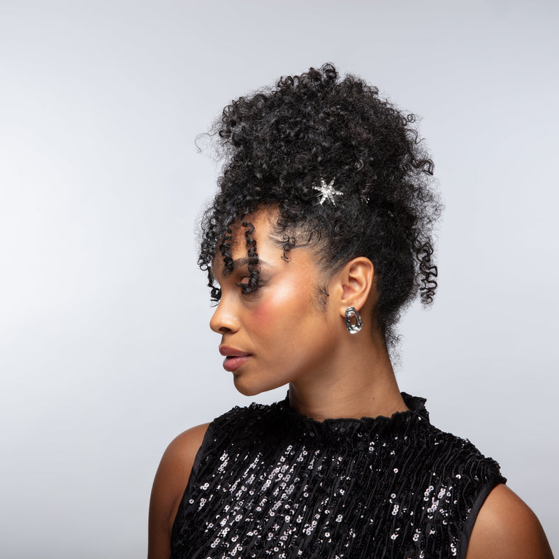 Coily Holiday Hair Styling