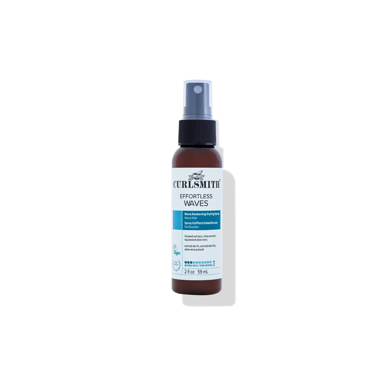 Curlsmith Effortless Waves hair product on a white background, Click to enlarge